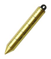 LUFKIN 590GN PLUMB BOB,GRA 20OZ BRASS INAGE - LUFKIN ROHS COMPLIANT: NA