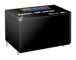 RECOM POWER RAC01-12SGB AC/DC PCB Mount Power Supply (PSU), 1 Output, 1 W, 12 V, 83 mA