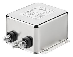 SCHAFFNER - TE CONNECTIVITY FN2010-60-24 Power Line Filter, General Purpose, 250 VAC, 60 A, Single Phase, 1 Stage, Chassis Mount