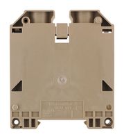 WEIDMULLER 9512190000 DIN Rail Mount Terminal Block, 2 Positions, 6 AWG, 0 AWG, 70 mm², Screw, 192 A