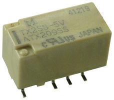 PANASONIC TX2SS-5V-Z Signal Relay, 5 VDC, DPDT, 2 A, TX Series, Surface Mount, Non Latching