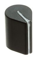 GRAYHILL 11K5017-JCAB Knob, D Shaft, 3.175 mm, ABS (Acrylonitrile Butadiene Styrene), Pointer, 11.2 mm, 11K Series