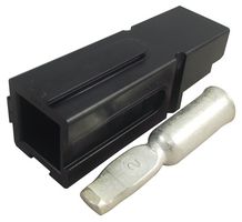 TE CONNECTIVITY - AMP 1604002-2 Rectangular Power Connector, 1 Contacts, Power 120 Series, Cable Mount, Crimp, Plug, Receptacle