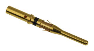 ITT CANNON T3P20MC1LY8 Contact, Trident Series, Pin, Crimp, 20 AWG, Gold Plated Contacts