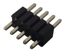 MULTICOMP PRO 2206PA-05G-739 Pin Header, Wire-to-Board, 1.27 mm, 1 Rows, 5 Contacts, Through Hole, 2206PA Series