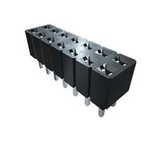 SAMTEC SLW-103-01-G-S Receptáculo PCB, Tarjeta-a-Tarjeta, 2.54 mm, 1 Líneas, 3 Contactos, Receptacle Female Contact