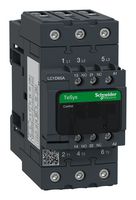 SCHNEIDER ELECTRIC LC1D65AU7 Contactor, LC1D, 65 A, DIN Rail, Panel, 600 VAC, 3PST-NO, 3 Pole, 50 hp