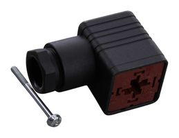 HIRSCHMANN GDM 3011 J BLACK Conector Rectangular de Potencia, 3 Contactos, GDM Series, Montaje de cable, Tornillo