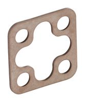 HIRSCHMANN GSA 200-7 EPDM Connector Accessory, Flat Gasket, Hirschmann GDM Series Rectangular Connectors, GDM Series
