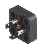 HIRSCHMANN GSA 3000 A* Rectangular Power Connector, 3 Contacts, GDM Series, Panel Mount, Solder, Plug