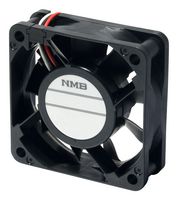 NMB TECHNOLOGIES 06020SA-12N-AL-00 DC Axial Fan, 12 V, Square, 60 mm, 20 mm, Ball Bearing, 20.5 CFM