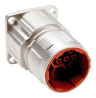 AMPHENOL SINE/TUCHEL MB2LLN0900 Sensor Connector, Quick Locking, MotionGrade™ M23 Series, M23, Male, 4 Signal + 5 Power Positions