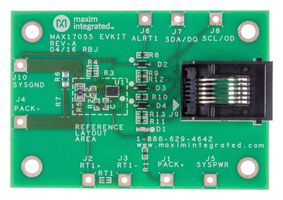 ANALOG DEVICES MAX17055XEVKIT# Kit de Evaluación, Indicador de Combustible de 1 Célula 7µA MAX17055, Modelo m5 EZ