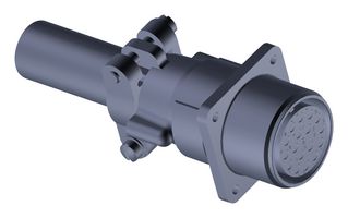 ITT CANNON MS3100F20-29SW Circular Connector, MIL-DTL-5015 Series, MS3100 Series, Wall Mount Receptacle, 17 Contacts