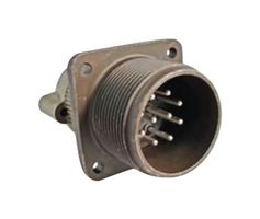 ITT CANNON MS3100R20-33P Circular Connector, MIL-DTL-5015 Series, MS3100 Series, Wall Mount Receptacle, 11 Contacts