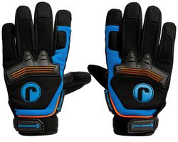 JONARD TOOLS WG-100L Heavy Duty Work Gloves, Secure Grip, Thermo Plastic Rubber, Terry Cloth, Adult, Large