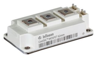 INFINEON FF3MR12KM1HPHPSA1 Silicon Carbide MOSFET, Half Bridge, Dual N Channel, 220 A, 1.2 kV, 0.00444 ohm, Module