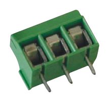 ALTECH MBES-153 Wire-To-Board Terminal Block, 5.08 mm, 3 Positions, 30 AWG, 16 AWG, 2.5 mm², Screw