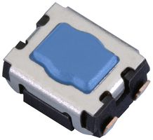E-SWITCH TL1030AF350AQJ Tactile Switch, SPST-NO-DM, TL1030 Series, Top Actuated, Surface Mount, Rectangular Button, 350 gf