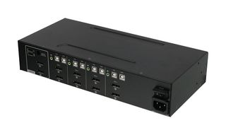 IOGEAR GCS1424TAA4C KVM Switch, USB-A/USB-B Female/USB-A Female I/P, Dual View DisplayPort/3.5mm Audio Jack Female O/P