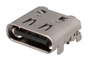 STEWART CONNECTOR SS-52400-001 USB Connector, Top Mount, USB Type C, USB 3.2, Receptacle, 24 Positions