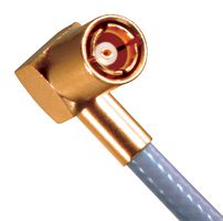 JOHNSON - CINCH CONNECTIVITY 131-3403-101 RF / Coaxial Connector, SMB Coaxial, Right Angle Plug, Crimp, 50 ohm