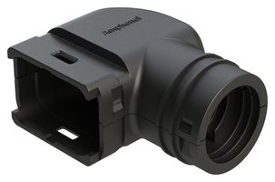 AMPHENOL SINE/TUCHEL ATVBS-PS-3805B Accesorio para Conector, Negro, 38Pos, 90° Backshell