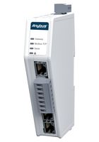 ANYBUS ABC3028-A Protocol Converter, Communicator, Serial to Modbus TCP, RS-232/485, 10/100Mbps, DIN Rail