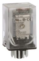 SCHNEIDER ELECTRIC 8501KPDR13P14V53 Relevador de Potencia, Pin Tubular, 3PDT-3NO / 3NC, 24 VDC, 10 A, 8501K Series, Hembra