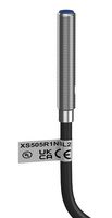 TELEMECANIQUE SENSORS XS505R1NBL2 Inductive Proximity Sensor, 4 mm Cylindrical, 12-24 V DC, NPN-NC Output, 2 m Cable