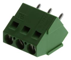 BUCHANAN - TE CONNECTIVITY 282847-3 Wire-To-Board Terminal Block, 5.08 mm, 3 Positions, 30 AWG, 12 AWG, 3 mm², Screw