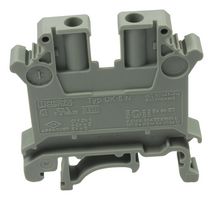 PHOENIX CONTACT 3004362 DIN Rail Mount Terminal Block, 2 Positions, 24 AWG, 10 AWG, 6 mm², Screw, 32 A