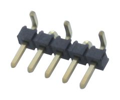 SAMTEC TMM-105-01-G-S-SM Pin Header, Board-to-Board, 2 mm, 1 Rows, 5 Contacts, Surface Mount, TMM Series
