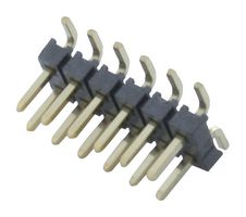 SAMTEC TMM-106-01-G-D-SM Pin Header, Board-to-Board, 2 mm, 2 Rows, 12 Contacts, Surface Mount, TMM Series