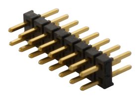SAMTEC TMM-108-01-G-D Pin Header, Board-to-Board, 2 mm, 2 Rows, 16 Contacts, Through Hole, TMM Series