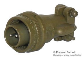 ITT CANNON MS3106E24-5PW Circular Connector, MIL-DTL-5015 Series, MS3106 Series, Straight Plug, 16 Contacts, Solder Pin