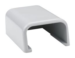 HELLERMANNTYTON 250-01363 TSR1W-36 Cople Unión para Canaleta, Tapa Final, PVC (Polyvinylchloride), White, 38.96 mm, 23.72 mm, 14.02 mm