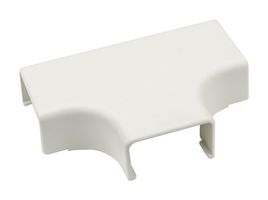 HELLERMANNTYTON TSR3FW-21-1 Raceway Duct Fitting, Tee Cover, PVC (Polyvinylchloride), White, 85.29 mm, 120.9 mm, 28.83 mm