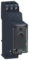 SCHNEIDER ELECTRIC RE22R1DMR Time Delay Relay, 0.05 s, 300 h, Zelio Time Series, SPDT, 8 A