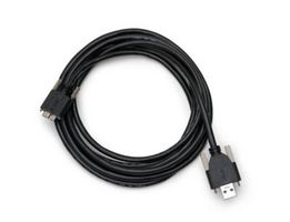 NI (NOW PART OF EMERSON) 156390-05 Test Cable Assembly, USB Cable, A Jackscrew to Micro B Jackscrew, 5 m