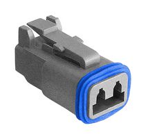 BULGIN LIMITED PX0105S02GY Automotive Connector, PX0 Series, Straight Plug, 2 Contacts, Crimp Socket - Contacts Not Supplied
