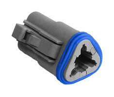 BULGIN LIMITED PX0108S03GY Automotive Connector, PX0 Series, Straight Plug, 3 Contacts, Crimp Socket - Contacts Not Supplied
