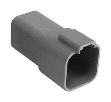 BULGIN LIMITED PX0101P06GY Automotive Connector, PX0 Series, Straight Receptacle, 6 Contacts
