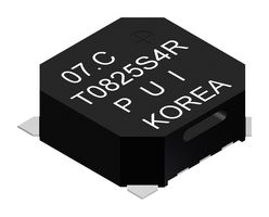 PUI AUDIO SMT-0825-S-4-R Transductor, Electromecánico, 85 dBA, 2.5 kHz, Polímero de Cristal Líquido, SMD