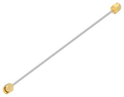 TE CONNECTIVITY 2480661-6 RF / Coaxial Cable Assembly, Hand Formable, 8 ", 203.2 mm, EPC-086 Semi-Flex, SMA Plug, SMA Plug
