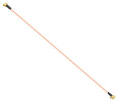 TE CONNECTIVITY 2480655-2 Cable RF / Coaxial ensamblado, 12 ", 305 mm, RG316, MCX Ángulo Recto Macho