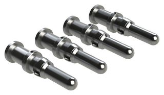 AMPHENOL SINE/TUCHEL MP10A23S-63 Circular Connector Contact, ecomate RM Series, Pin, Crimp, 10 AWG, 12 AWG