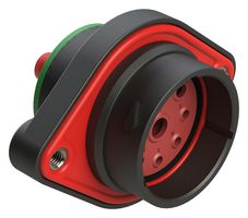 AMPHENOL SINE/TUCHEL AHDP02-24-09PN-SRA Circular Connector, w/ Smooth Ring Adaptor, Standard Circular Connector, DuraMate AHDP Series