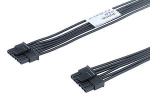 MOLEX 2262061064 Cable Assembly, Micro-Fit 3.0 Receptacle to Micro-Fit 3.0 Receptacle, 6 Positions, 3 mm, 1 Row