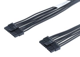 MOLEX 2262061082 Cable Assembly, Micro-Fit 3.0 Receptacle to Micro-Fit 3.0 Receptacle, 8 Positions, 3 mm, 1 Row